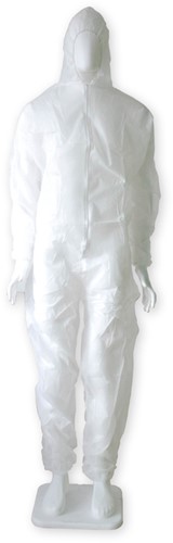 Coverall Hynex non-woven XL wit PP rits-2