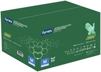 Handschoen Hynex nitril Bio M groen 3.5gr100 stuks-3