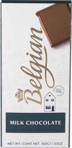 Chocolade The Belgian melk reep 100 gram