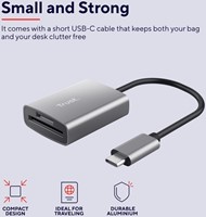 Kaartlezer micro SD Trust Dalyx USB-C-3