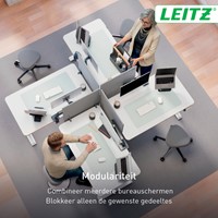 Bureauscherm Leitz in hoogte verstelbaar 70x80cm-4