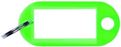 Sleutellabel, groen, 50x20 mm, 10 stuks