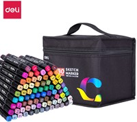 Deli Color Emotion sketchmarkers - 80 kleuren