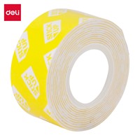 Deli Stick Up mounting tape dubbelzijdig 25,4mmx1,5mtr, wit