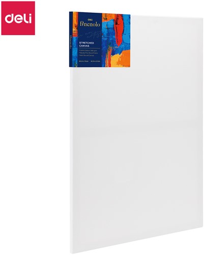 Deli Finenolo schildersdoek wit, 50x70cm