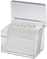 Kaartenbak Maul met index DIN A7 acryl-3