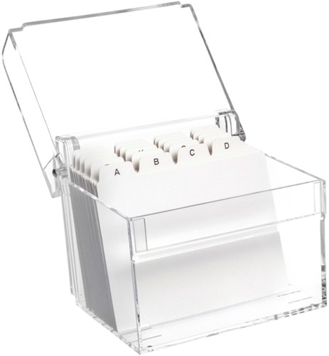 Kaartenbak Maul met index DIN A7 acryl-1
