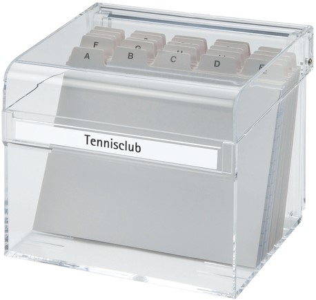 Kaartenbak Maul met index DIN A6 acryl-1