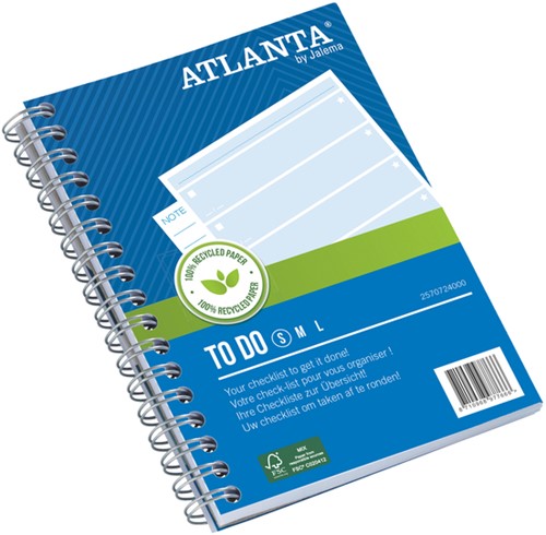 Little Things to do Djois Atlanta recycled 145x110mm 100 vel blauw