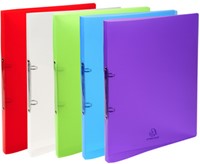 Ringband Exacompta Crystal A4 2-rings O-mech 15mm PP wit-3