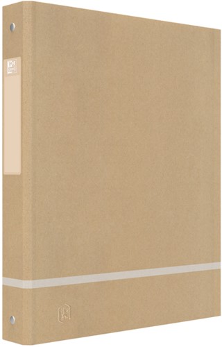 Ringband Oxford Touareg A4 4-rings O-mech 25mm naturel