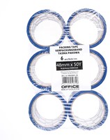 Verpakkingstape PP acryl, 48mmx46m, blauw-2