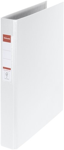 Ringband Esselte VIVIDA A4 2-rings O-mechaniek 25mm PP wit