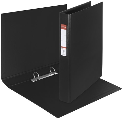 Ringband Esselte VIVIDA A4 2-rings O-mechaniek 25mm PP zwart-2