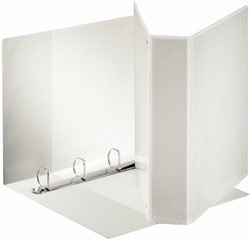 Presentatieringband Esselte panorama A4 maxi 4-rings D-mechaniek 60mm wit