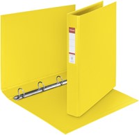 Ringband Esselte VIVIDA A4 4-rings O-mechaniek 25mm PP geel-2