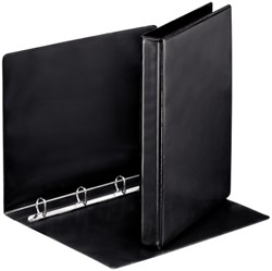 Presentatieringband Esselte Essentials panorama A4 4-rings D-mechaniek 20mm zwart