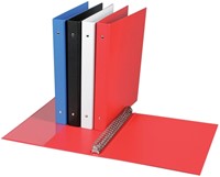 Ringband Quantore A4 23-rings O-mech 19mm PP rood-2