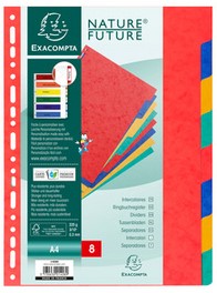 Tabbladen Exacompta 225x297mm 11-gaats 12-delig glanskarton-3