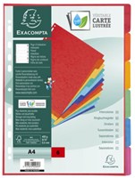 Tabbladen Exacompta 11-gaats extra breed 6-delig karton-3