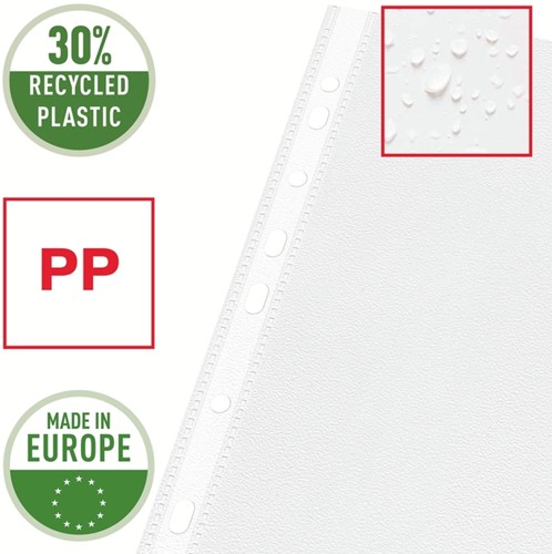 Showtas Esselte standaard 0,07mm PP A4 100 stuks-1