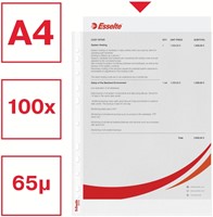 Showtas Esselte standaard 0,07mm PP A4 100 stuks-7
