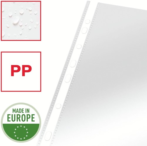 Showtas Esselte copy safe 0.06mm PP A4 glashelder 100 stuks-2