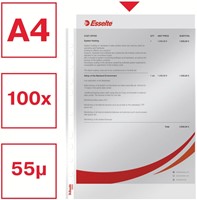 Showtas Esselte copy safe 0.06mm PP A4 glashelder 100 stuks-10