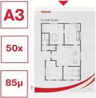 Showtas Esselte PP A3 recht 50 stuks-4