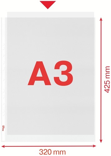 Showtas Esselte PP A3 recht 50 stuks-7