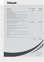Showtas Esselte Economy copy safe 0.05mm PP A4 100 stuks-3