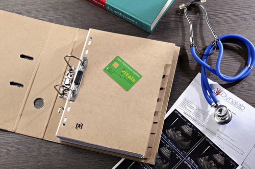 Tabbladen Oxford Touareg 11-gaats 5-delig naturel karton-2