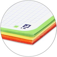 Projectboek Oxford School A5+ lijn 6-gaats 240 pagina's 80gr blauw-2