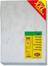 Designpapier Sigel A4 90gr marmer grijs pak à 100 vel-3