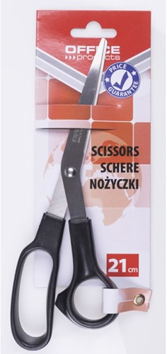 Kantoorschaar, 21cm, zwart