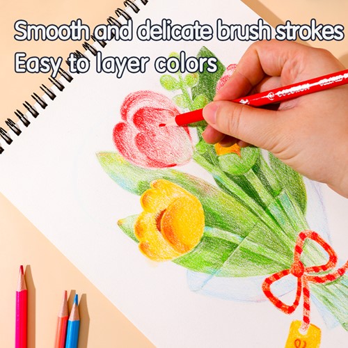 Deli ColoRun kleurpotloden - 24 kleuren-2