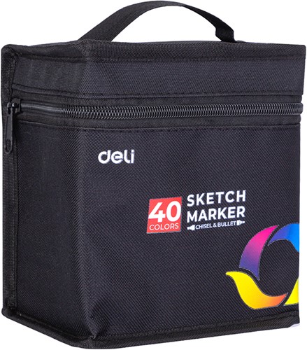 Deli Color Emotion sketchmarkers - 40 kleuren-2