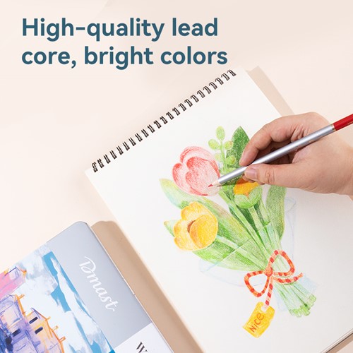Deli Dmast watercolorpotloden - 72 kleuren-2