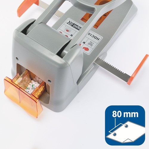 Perforator Rapid Supreme Heavy Duty HDC150/2 2-gaats 150 vel zilver/oranje-6