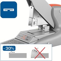 Nietmachine Rapid Supreme duax heavy duty 170 vel zilver/oranje-6