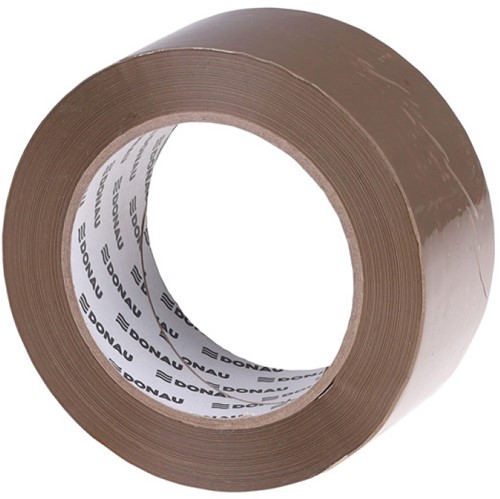 Verpakkingstape, 48mmx132mtr, 40micr, bruin-2
