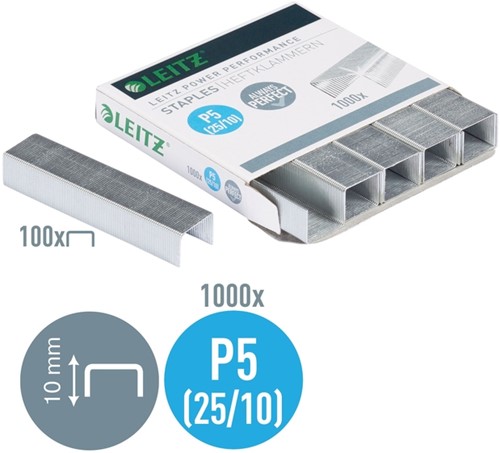 Nieten Leitz 25/10 verzinkt 1000 stuks-4