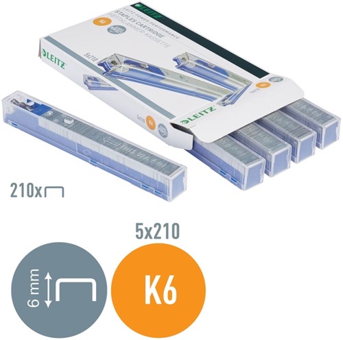 Nieten Leitz cartridge K6 5x210 stuks-7
