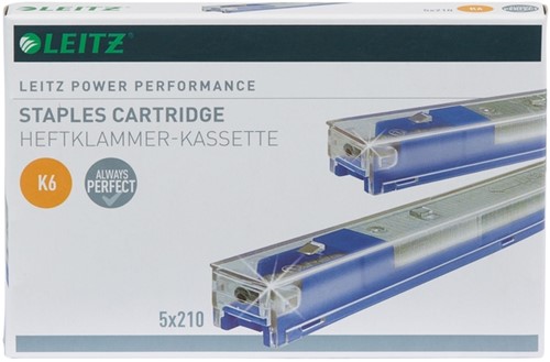 Nieten Leitz cartridge K6 5x210 stuks