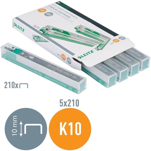 Nieten Leitz cassette K10 26/10 verzinkt 1050 stuks-3