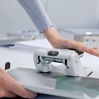 Perforator Leitz 5180 heavy duty 65 vel zilver-1