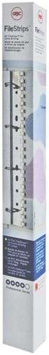 Filestrip GBC 21-gaats A4 transparant 100stuks-8