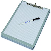 Klembordkoffer MAUL Case A4 topopening aluminium-9