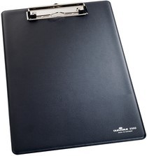 Klembord Durable 2350 A4 met kopklem zwart-2