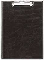 Klembordmap Durable 2355 A4 met kopklem en insteek zwart-2